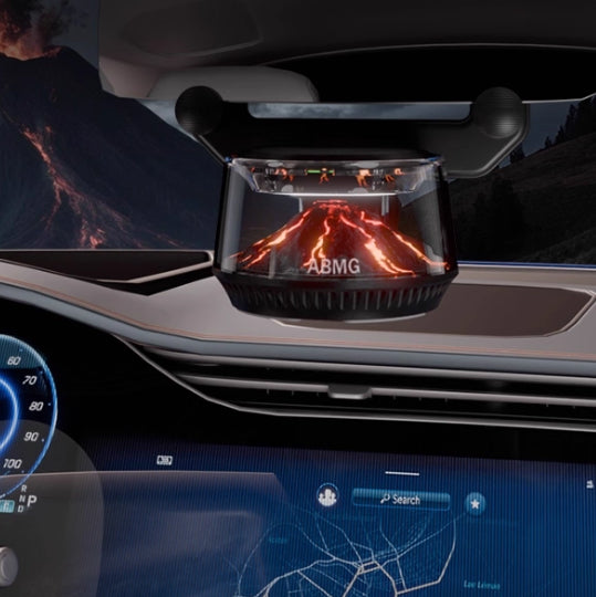 Volcano Iceberg View Aromatic Car Perfume Ornament