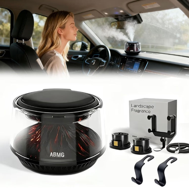 Volcano Iceberg View Aromatic Car Perfume Ornament